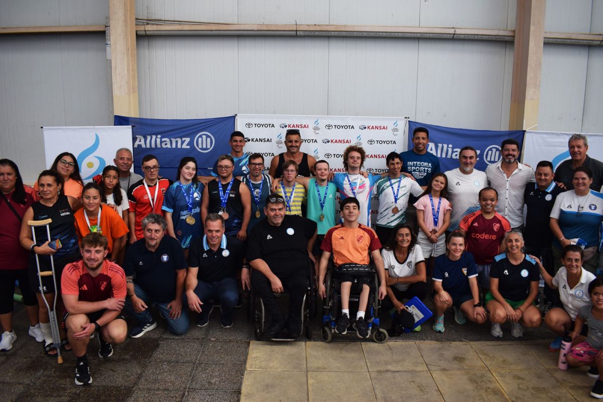 Finalizo el open internacional de natación paralímpica del Copar