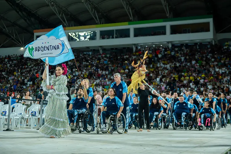 Argentina en el podio de Sudamérica: una actuación consagratoria en los Juegos Parasuramericanos valledupar 2026